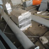 Дымовая труба на растяжках Ду 1000