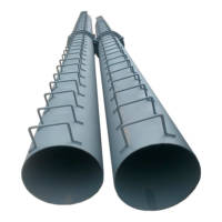 Дымовая труба на растяжках Ду 400