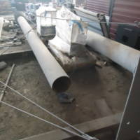 Дымовая труба на растяжках Ду 600